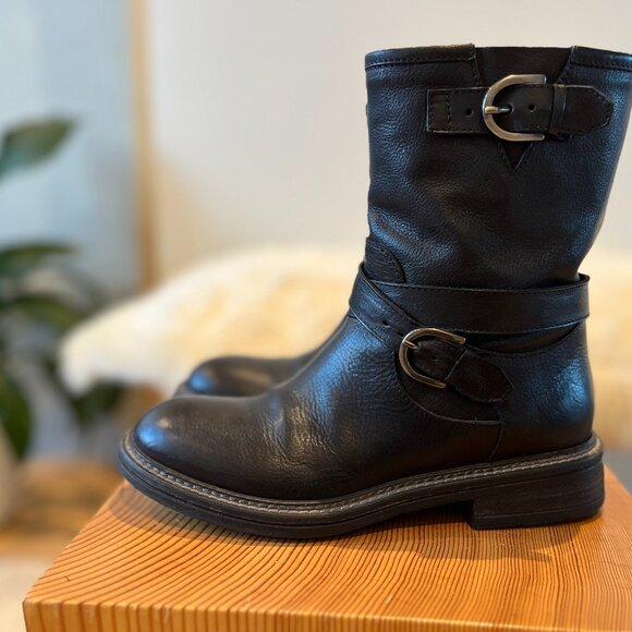 M Gemi Shoes - M Gemi Moto Boot - Size 7  37 Italy